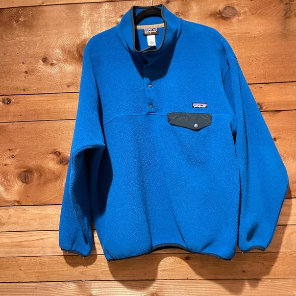 Patagonia Other - Patagonia Synchilla Snap-T Pullover Royal Blue